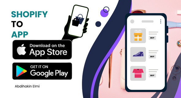 Waxaan u badali shopify store-kaga android and ios applications